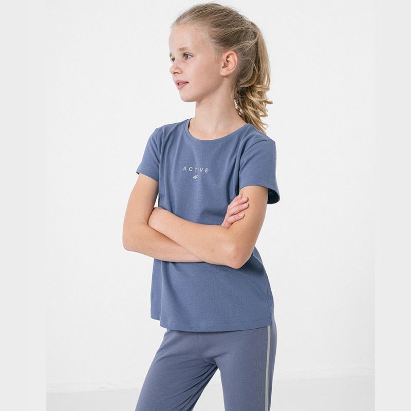 4f T-shirt Jr HJZ22-JTSD002 32S Póló