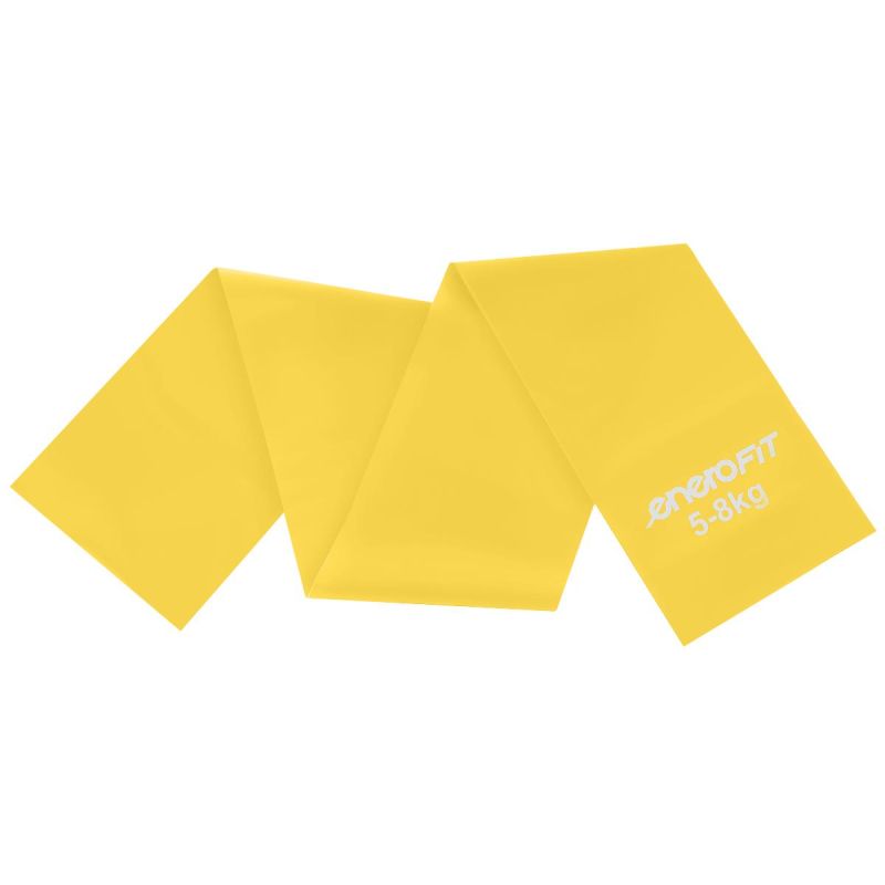 Enero Pro TRAINING TAPE FOR PILATES EXERCISES .25MM 5-8KG YELLOW sárga training equipment, socks tapes