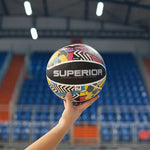 Meteor Superior Abstract Basketball uniw labda