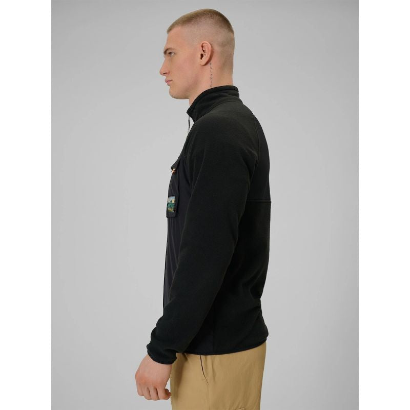 4F Regular men's fleece with stand-up collar polár pulóver 4FRAW25TFLEM446-20S