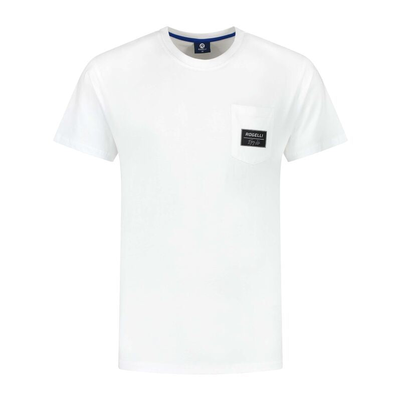 Rogelli men's t-shirt LOGO white 2XL fehér póló