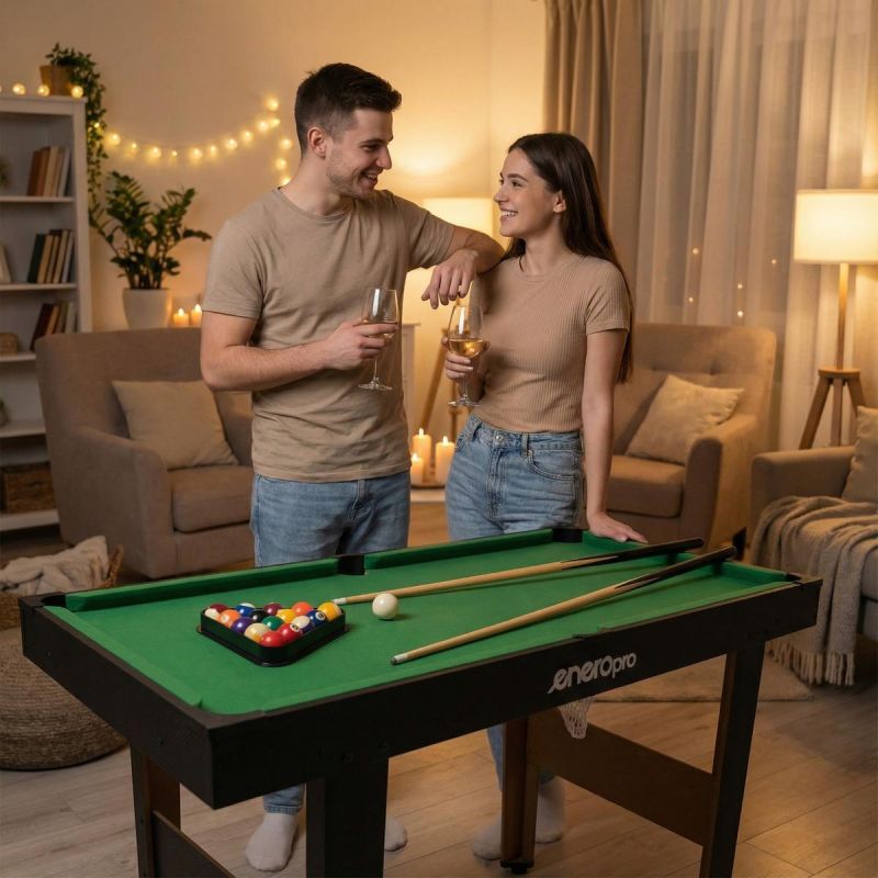 Enero BLACK BILLIARDS TABLE PRO fekete tables