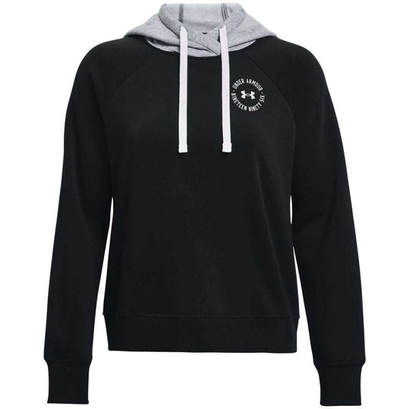 Under Armour Armor Rival Fleece CB Hoodie W 1373031 001 Pulóver