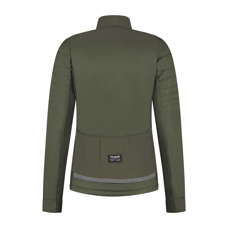 Rogelli women's ELEMENT jacket, green, 2XL zöld női dzseki SIRC2100004.400.2XL