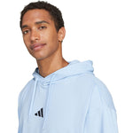 Men's adidas Essentials Feelcozy Hoodie, light blue IN6064 2xs kapucnis pulóver