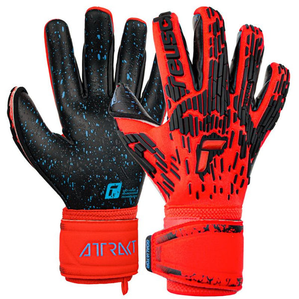 Reusch Attrakt Attrakt Freegel Fusion Goaliator M 53 70 995 3333 Goalkeeper Gloves Kesztyű
