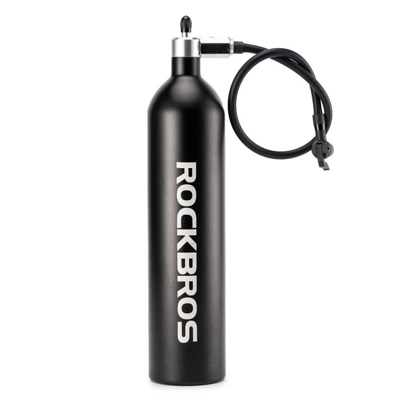 Rockbros Tubeless Tire Inflator 200 PSI 1.2l - Black 304004-189223