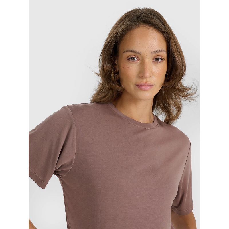 4f Women's oversize T-shirt with modal 4FRAW25TTSHF3408-82S Egyéb