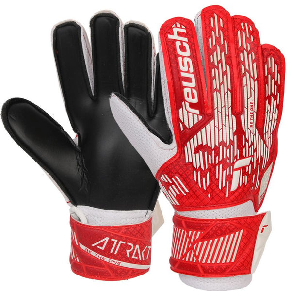 Reusch Attrakt Solid Jr 54 72 016 8905 goalkeeper gloves Kesztyű