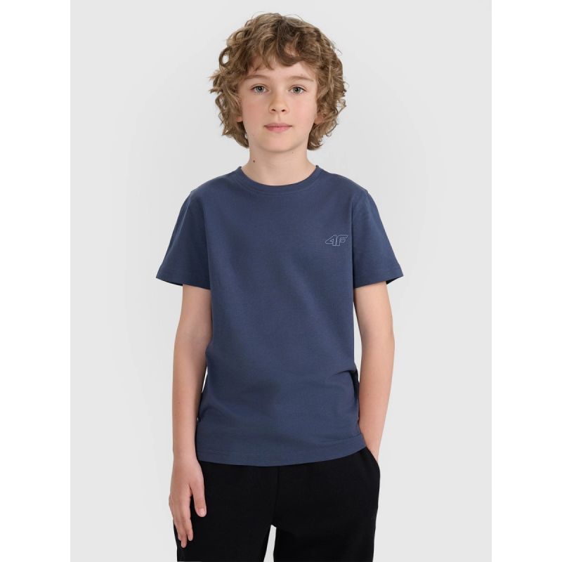 4f Regular plain T-shirt (SET OF 2) for children 4FJRAW25TTSHU3157-91S Ruházat