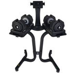 Half Human Adjustable Dumbbell Stand fekete edzőfelszerelés SFIT-P-HH30004