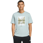 Adidas Men's Outdoor Kayaking Graphic T-shirt menta póló