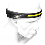 Wozinsky WLC-1200 350lm CREE LED Headlamp IPX4 with Motion Sensor - fekete elektronika 304004-210630