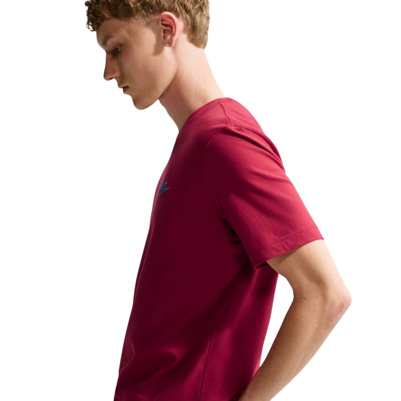 Nike Club Tee Men's T-Shirt piros póló AR4997608