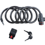 Dunlop spiral cable lock 12 mm ST fekete kiegészítő 56376