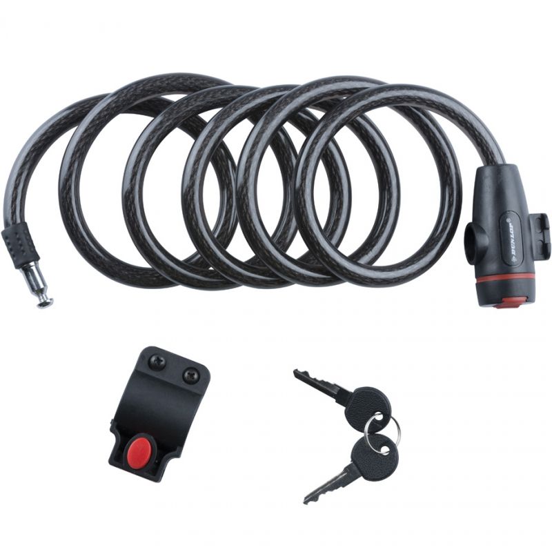 Dunlop spiral cable lock 12 mm ST fekete kiegészítő 56376