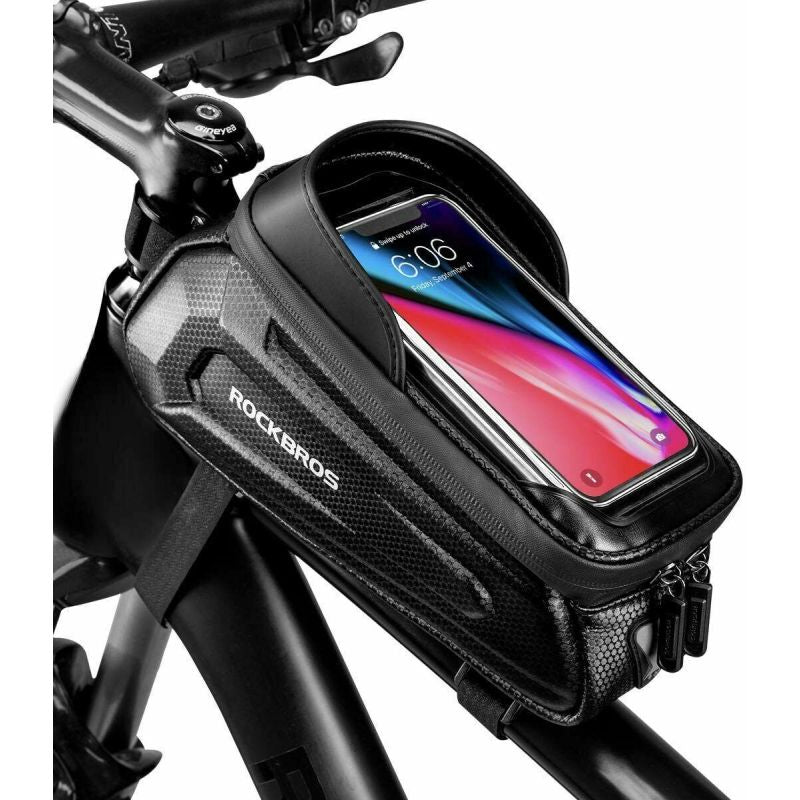 Rockbros frame phone bag, fekete táska