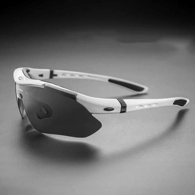 Rockbros 10002 Polarized Cycling Glasses – White fehér edzőfelszerelés Rockbros-10002