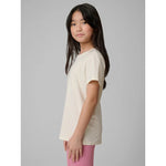 Regular plain girls' T-shirt 4F 4FJRSS26TTSHF3554-12S shirts