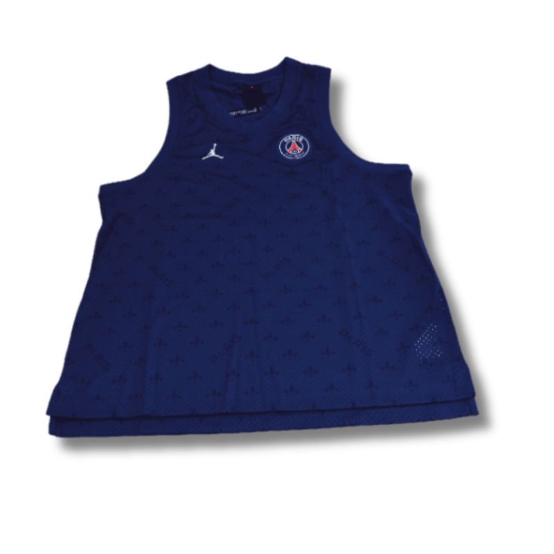 Air Jordan x Paris Saint Germain Mesh Jersey Midnight Navy/ - DB6478-410 fehér mez