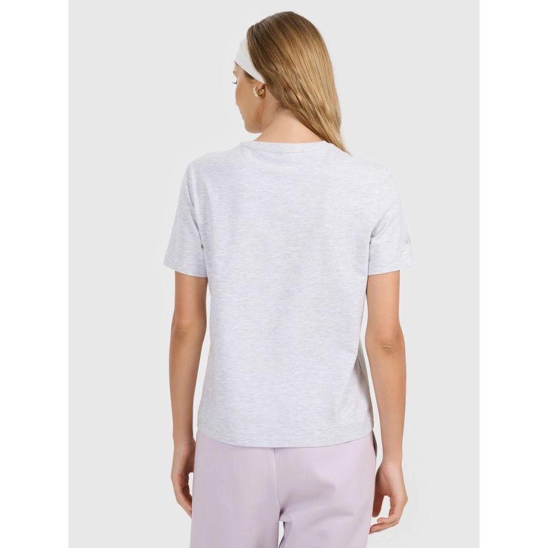 Women's regular plain T-shirt 4F 4FRMM00TTSHF3617-27M póló