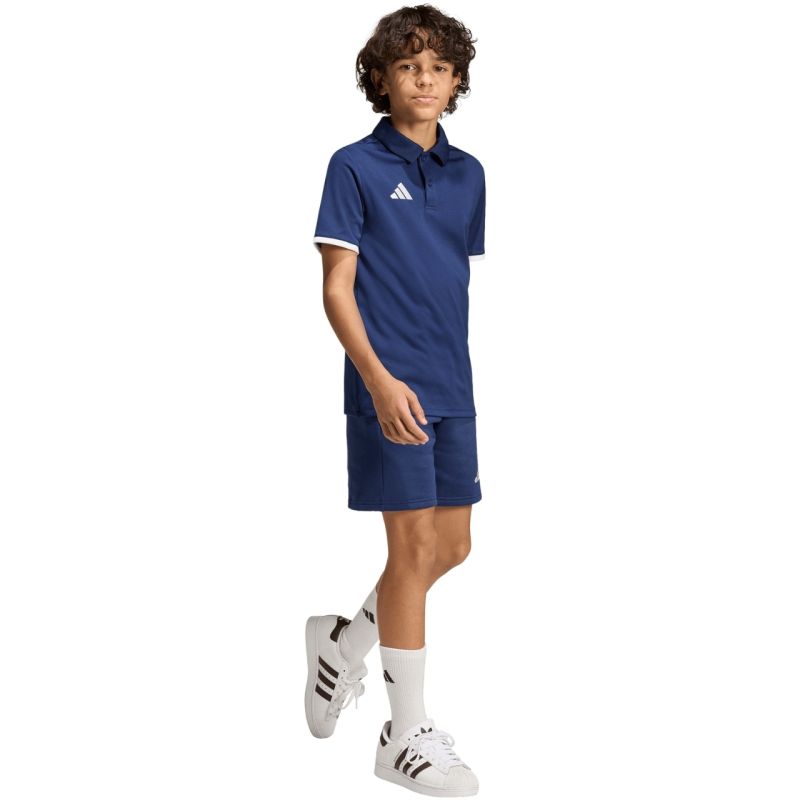 adidas Entrada 26 Navy Blue Kids' T-shirt JZ6627 104cm póló