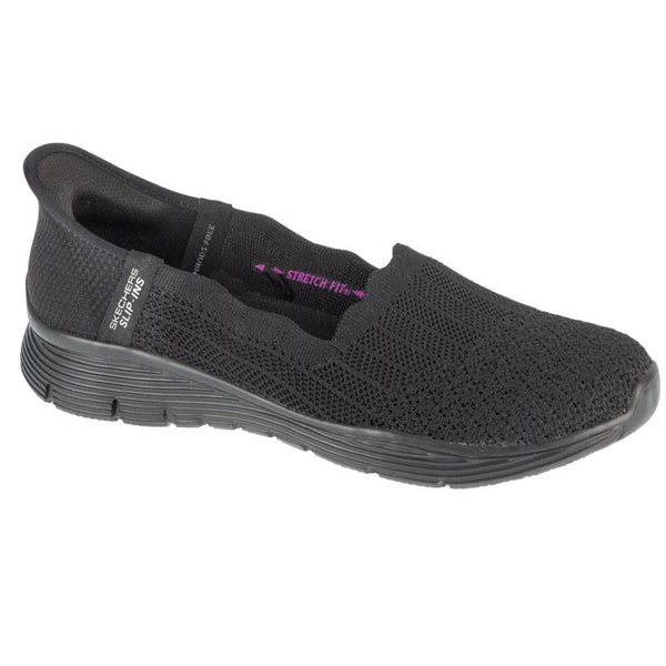 Skechers Slip-ins: Seager - Believe It 158980-BBK Black 35.5 Cipő