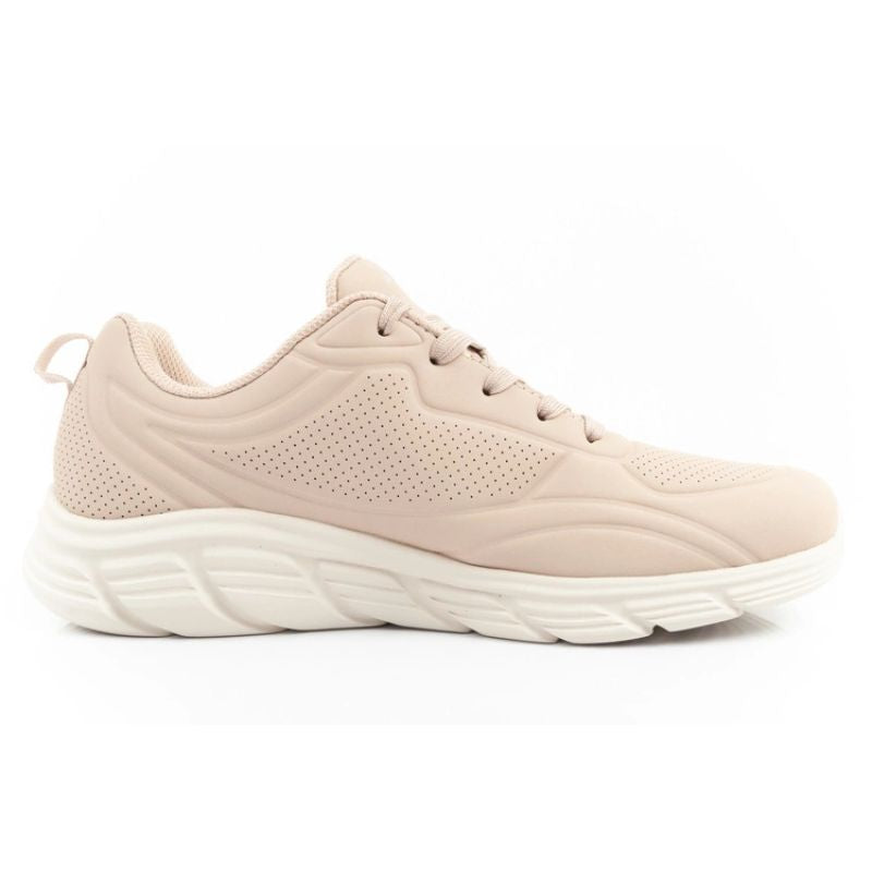 Skechers Bobs B Flex sports shoes sneakers women's fashionable beige Cipő