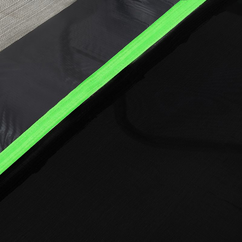 VIRTUFIT PREMIUM TRAMPOLINE WITH SAFETY NET 213 x fekete védőfelszerelés