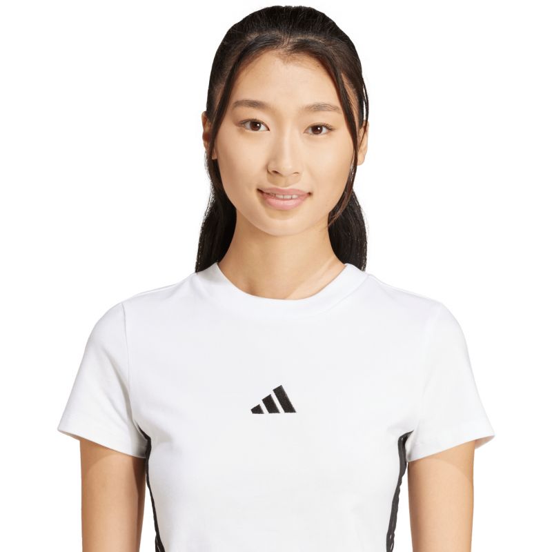 adidas Essentials 3-Stripes Slim Baby W T-Shirt JE1239 póló