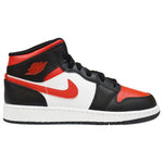 AIR Jordan 1 Mid GS Fire Red Basketball - piros cipő