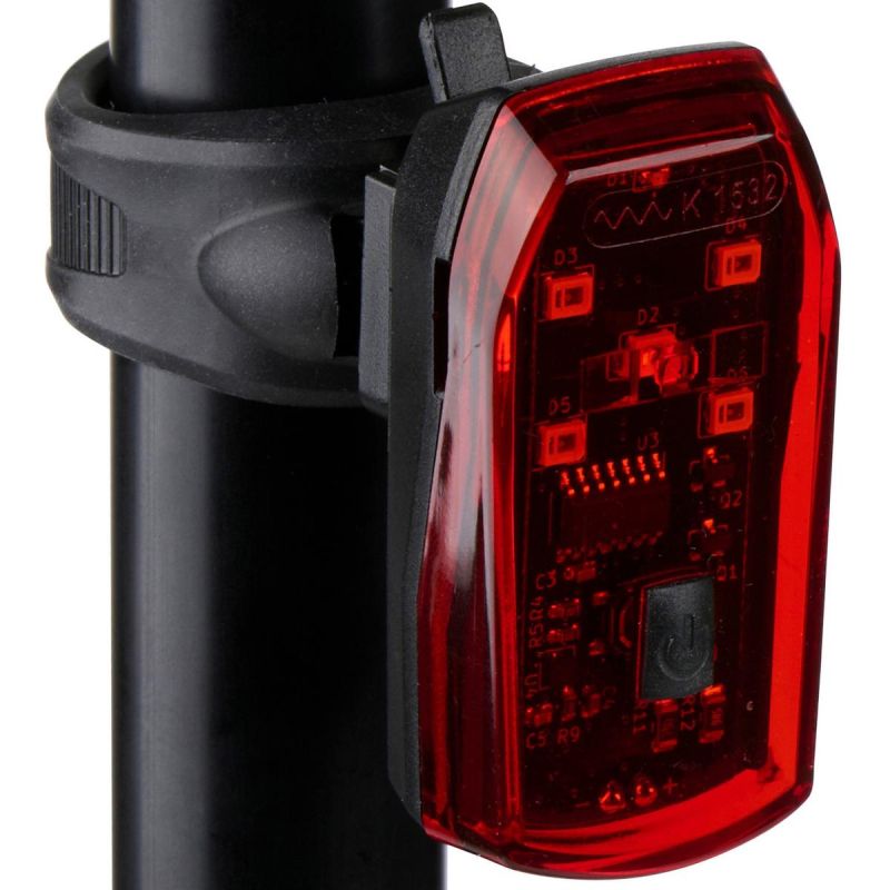 Dunlop 5 Led Rear Bicycle Light Stop Function Certificate kiegészítő GSP-332406