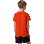 4F Boy's T-shirt M3284 red 62S piros póló 4FJWSS26TTSHM328462S