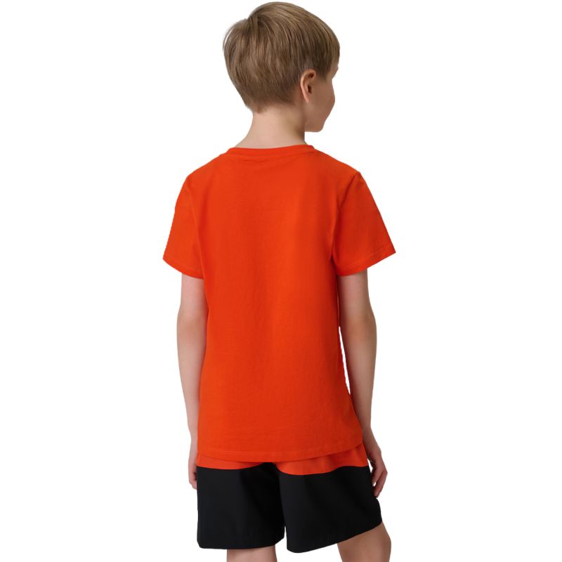 4F Boy's T-shirt M3284 red 62S piros póló 4FJWSS26TTSHM328462S