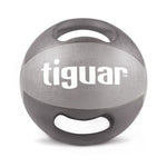 Tiguar Medicine ball with handles 8 kg szürke kiegészítő TI-PLU008