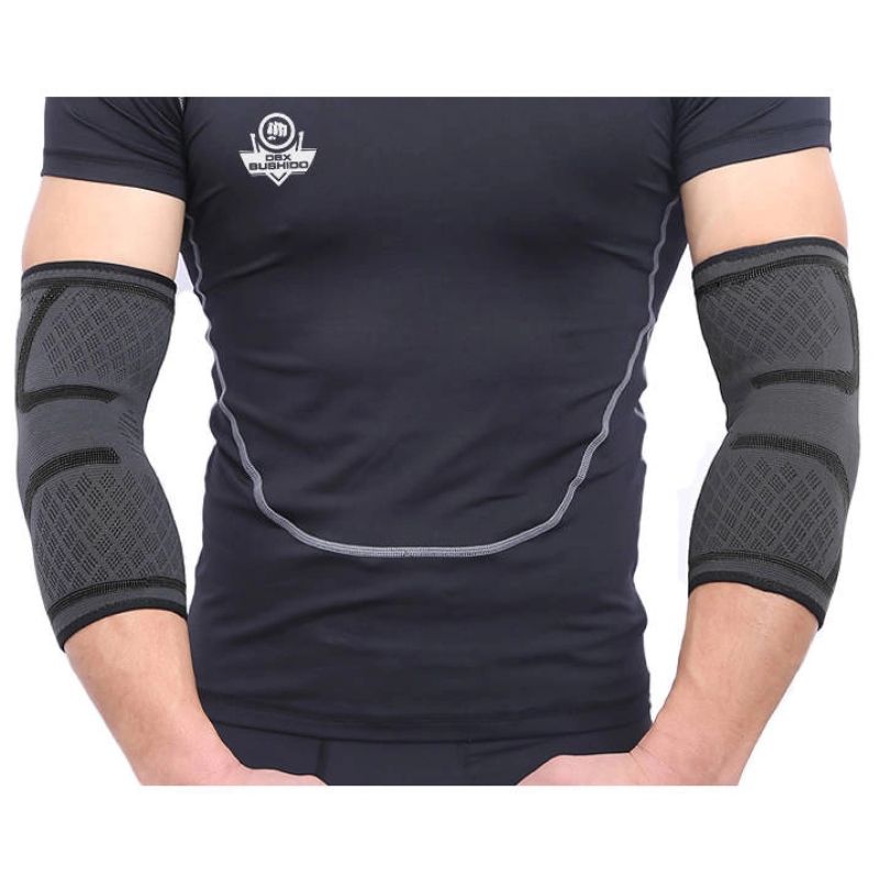 DBX Bushido Elastic elbow cuffs - 2 pcs. | fekete strippers, sleeves