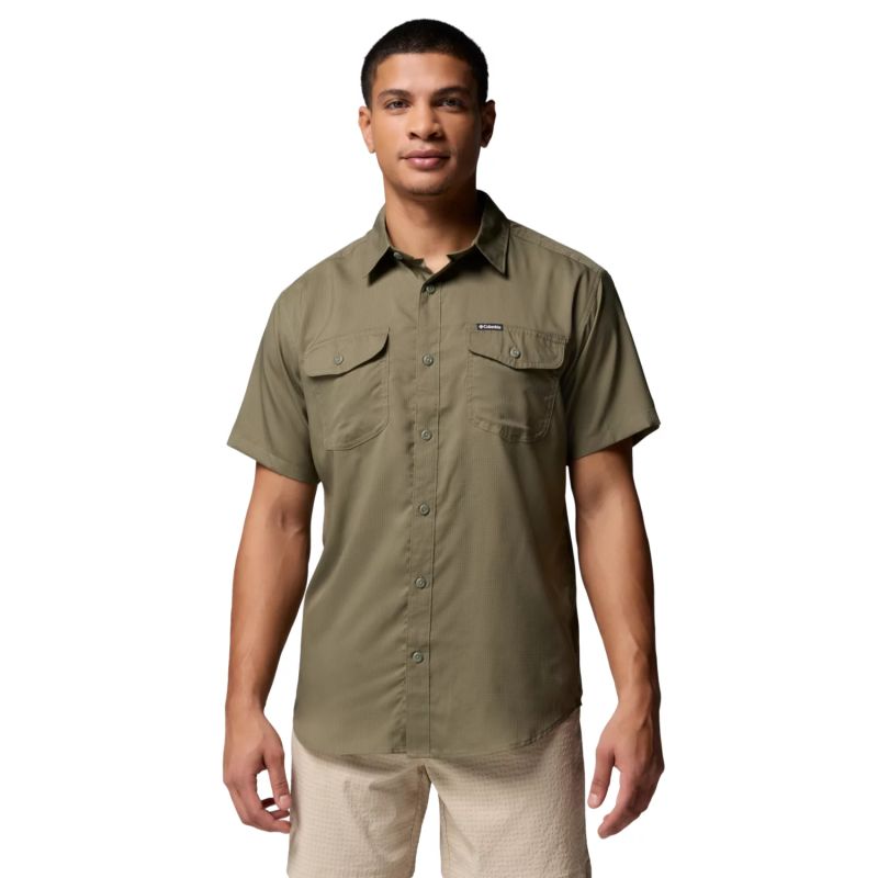 Columbia Utilizer II Solid Short-Sleeve Green zöld póló 1577762397
