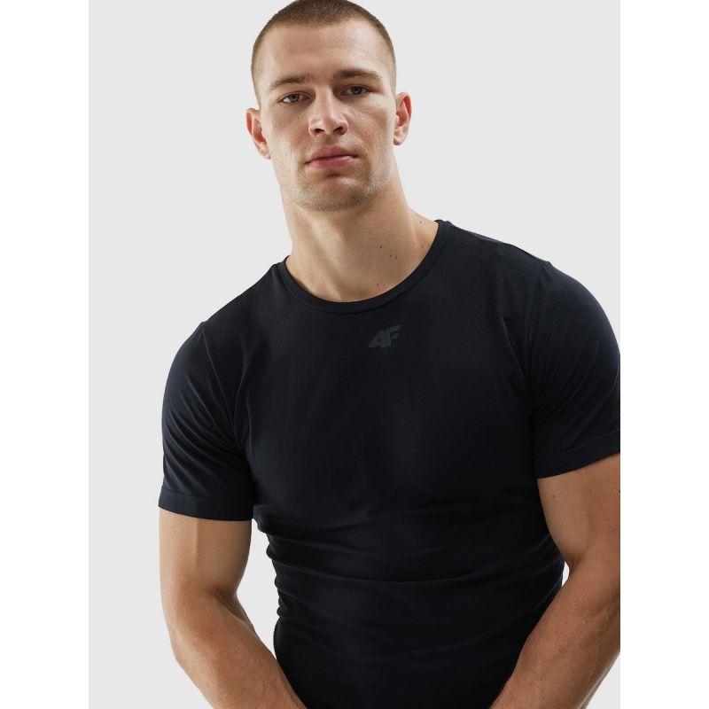 Men's seamless training 4F 4FWAW24TFTSM0975-22S l/xl póló