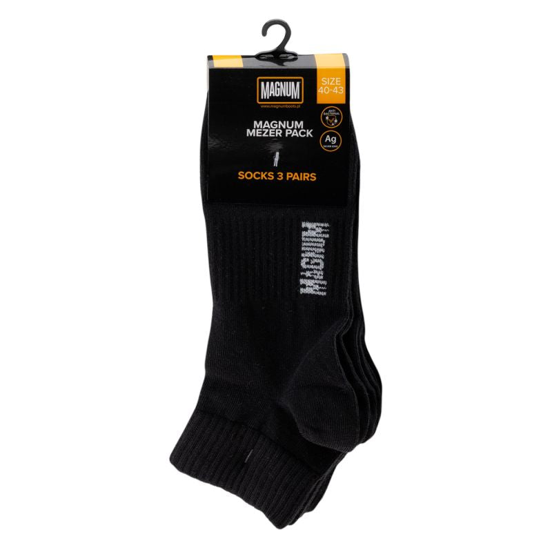 Magnum mezer pack socks fekete zokni