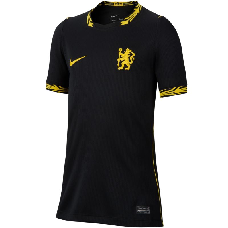 Nike Chelsea FC Stadium 2026/27 Kids' Jersey Black fekete póló II1707011