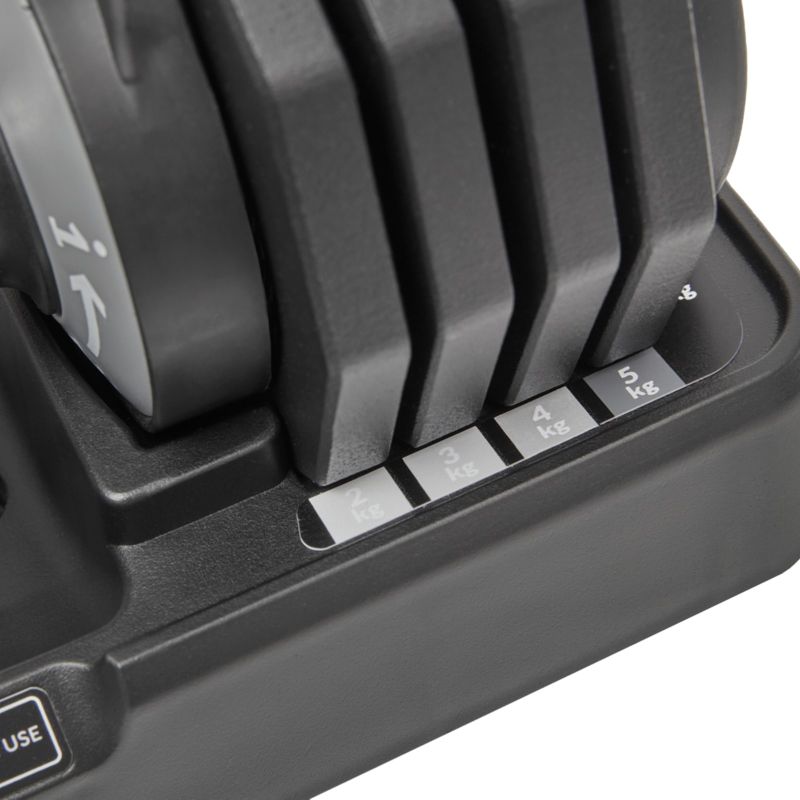 Half Human Adjustable Dumbbells 5kg fekete edzőfelszerelés SFIT-P-HH30001