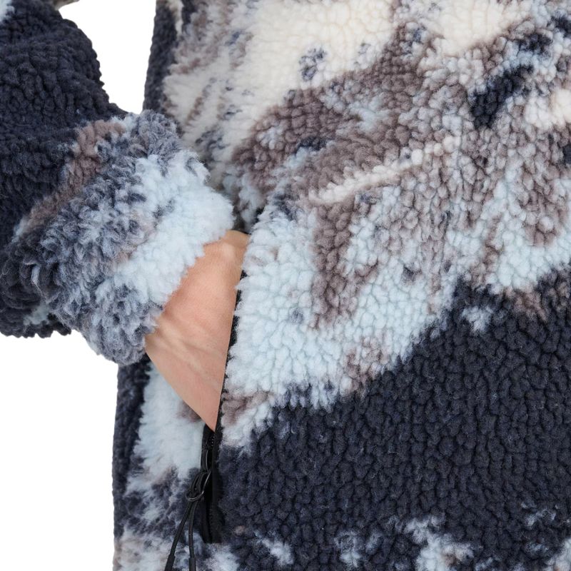 4f Fleece sweatshirt U351 multicolor allover 4FWAW25TFLEU351 90A Ruházat