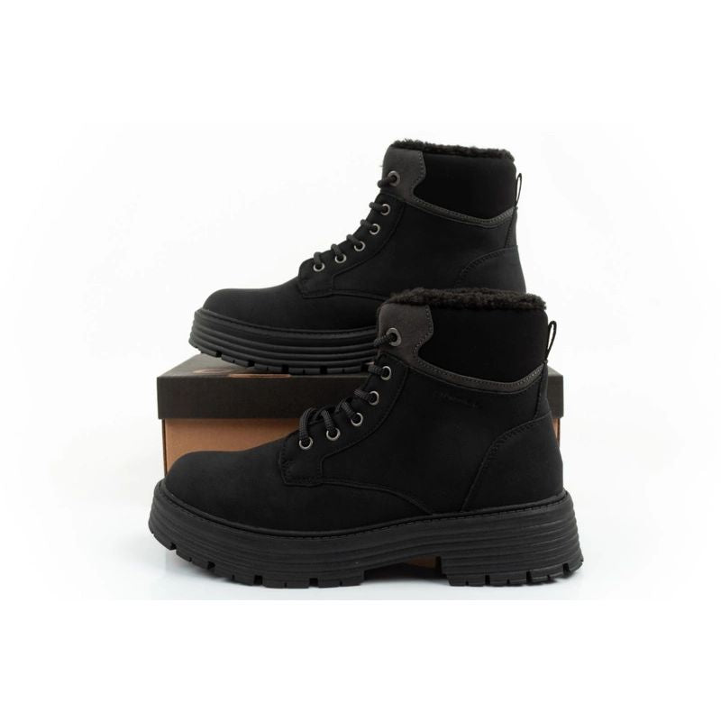 O'Neill winter boots women's hiking boots, insulated ankle boots, fashionable black fekete cipő