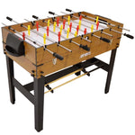 Enero 3-in-1 WOODEN TABLE FOR FOOTBALL, BILLIARDS, AIR HOOKUP fekete table games, tables