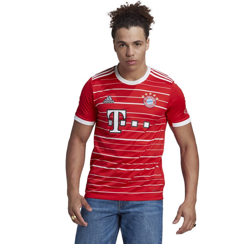 adidas T-shirt adidas FC Bayern H Jsy M H39900 Póló