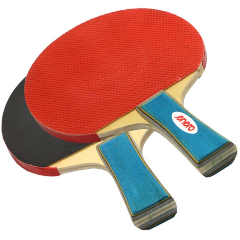 Enero Table Tennis Set 2 Rackets 3 Balls And Net fekete nets, sets
