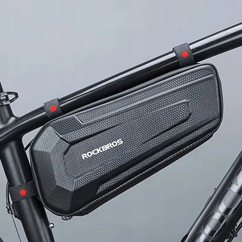 Rockbros B67 waterproof frame bike - black 2.5 l táska
