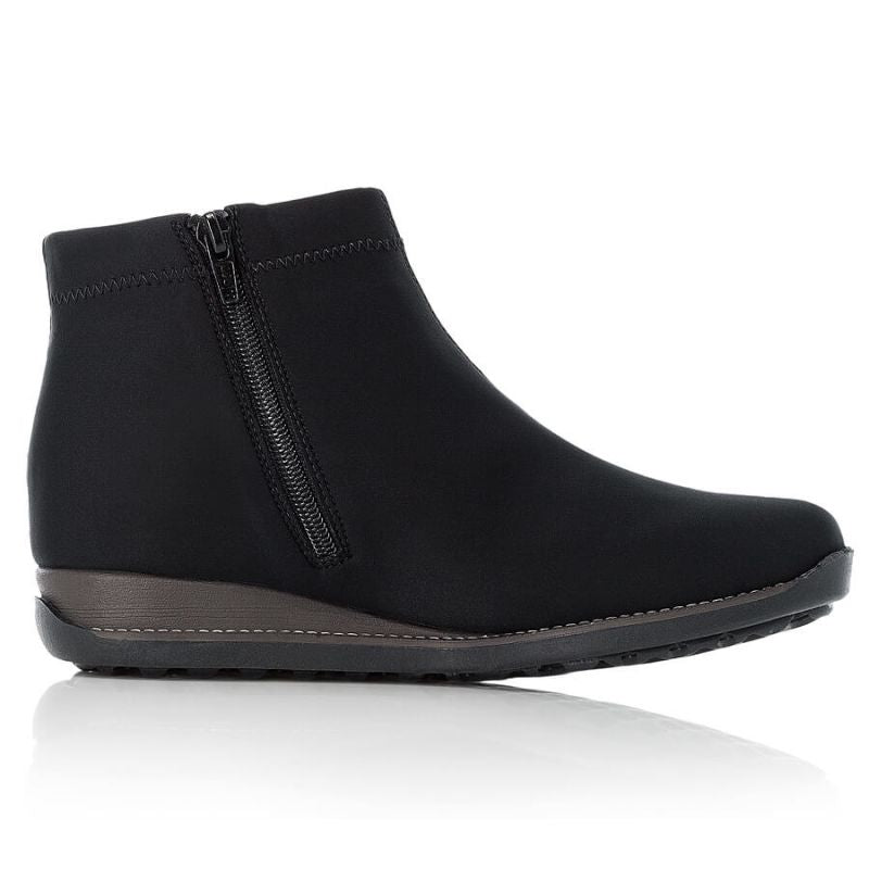 Inny insulated black ankle boots Rieker W 98251-00 női Túracipő