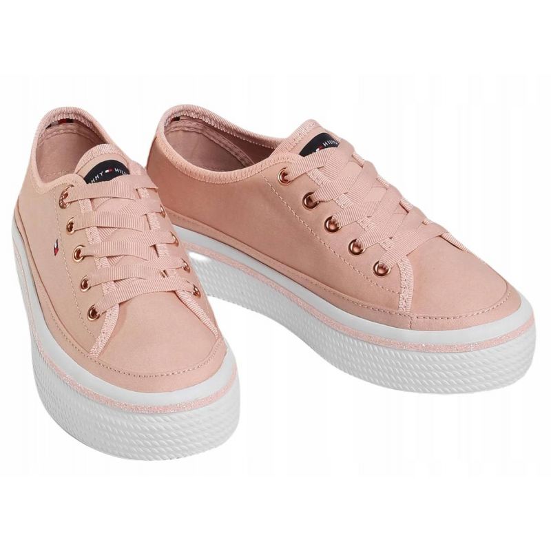 Tommy Hilfiger Glitter Detail Flatform Sneaker W FW0FW05013 cipő