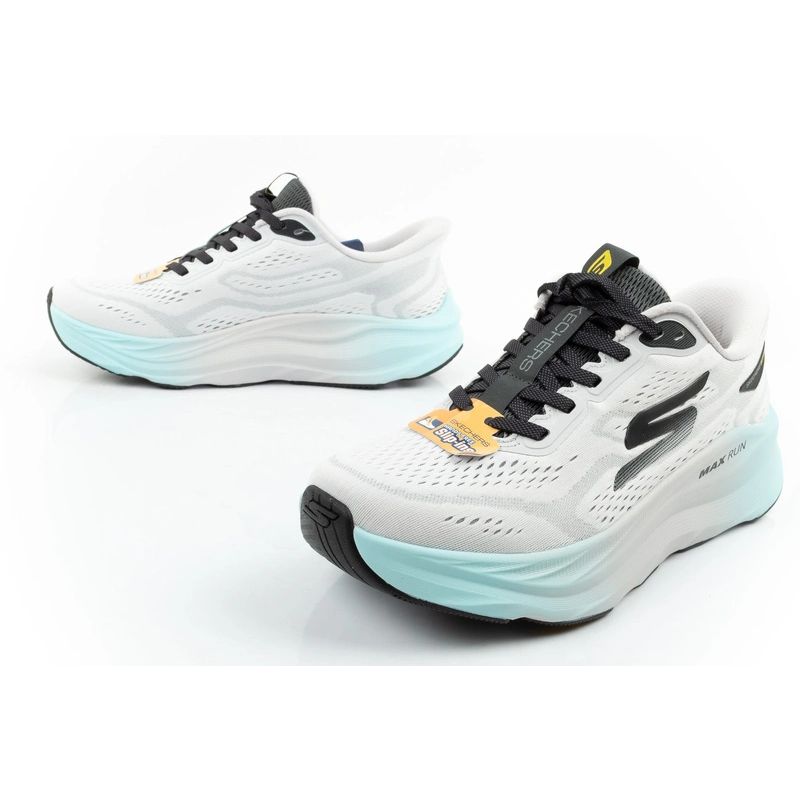 Skechers men's sports sneakers Max Run SLIP-INS fehér futócipő